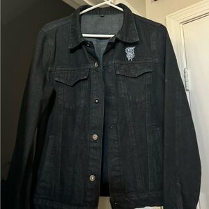 Unisex Oversized Denim Jacket from Beartooth tour